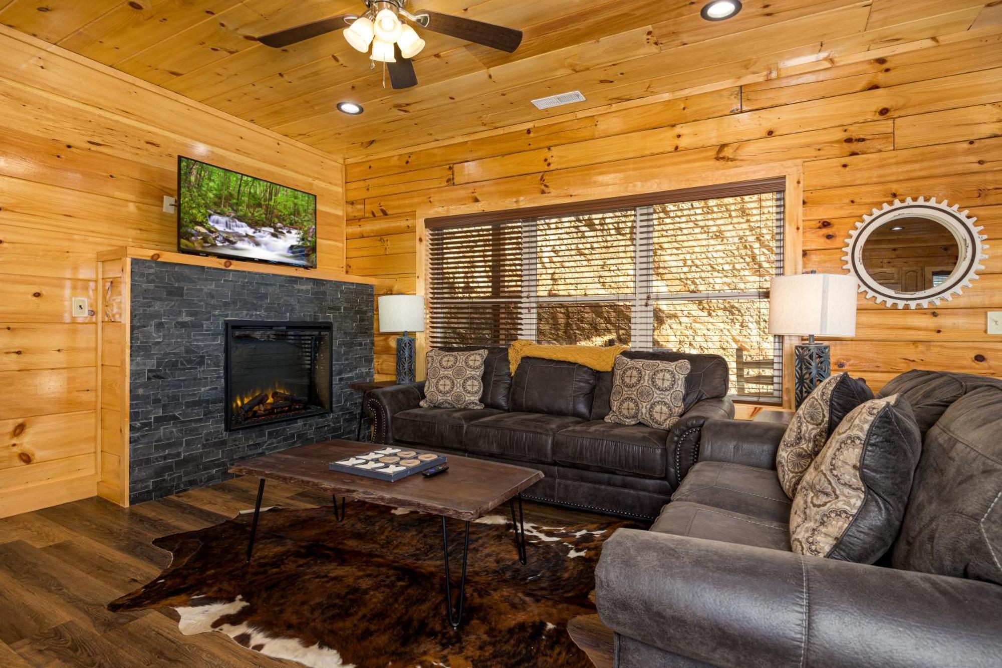 5Bd5B Escape Cabin With 2 Hottubs, Thtr &Game Rm,1Mi To The Parkway! 4Mi To Dollywood - Spring Deal Pigeon Forge Luaran gambar
